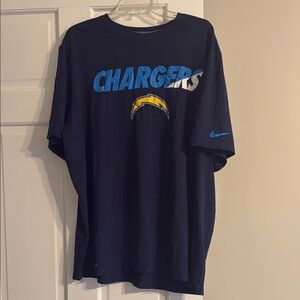 Nike NFL Dri-Fit LA Chargers Shirt - Navy